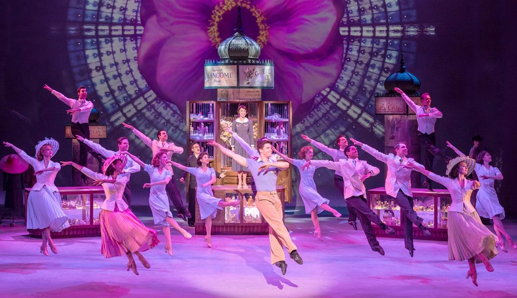 An American in Paris by George Gershwin at Dominion Theatre London reviewed by Paul Seven Lewis of one Minute Theatre Reviews 