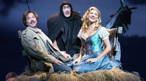 Photo of Hadley Fraser, Ross noble and Summer Strallen in Mel Brooks' Young Frankenstein
