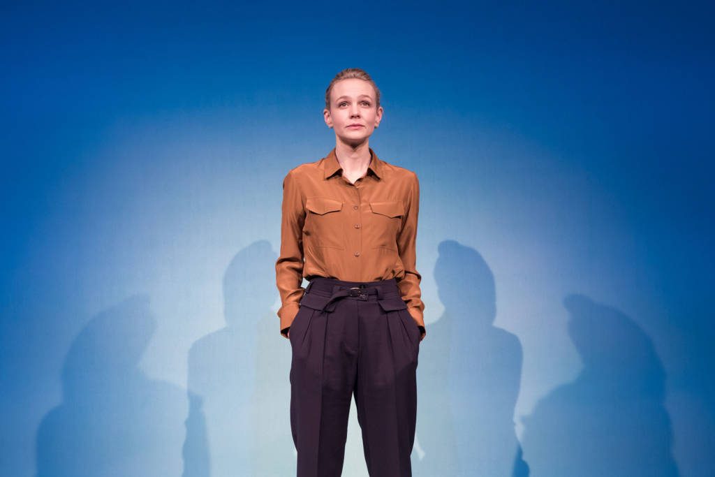 Carey Mulligan in Girls & Boys at Royal Court theatre in London