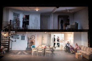 Production photo of The Humans at hampstead Theatre London