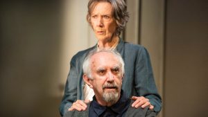 Production shot from The Height Of The Storm by Florian Zeller with Eileen Atkins and Jonathan Pryce
