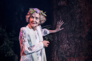 Production photo of Sheila Hancock in This Is My Family at Chichester Festival Theatre in May 2019