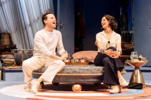 Andrew Scott & Indira Velma in Present Laughter at The Old Vic July 2019