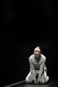 Production shot of erin Doherty in Crave at Chichester Festival Theatre