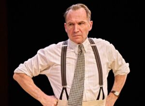 Ralph Fiennes in Straight Line Crazy at The Bridge Theatre London March 2022