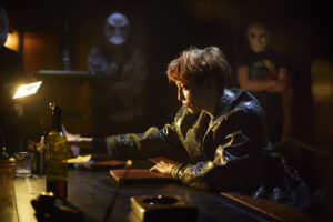 Production photo from Punchdrunk's The Burnt City