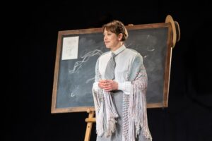 production photo of Nicola Walker in The Corn Is Green at the National Theatre in London 2022