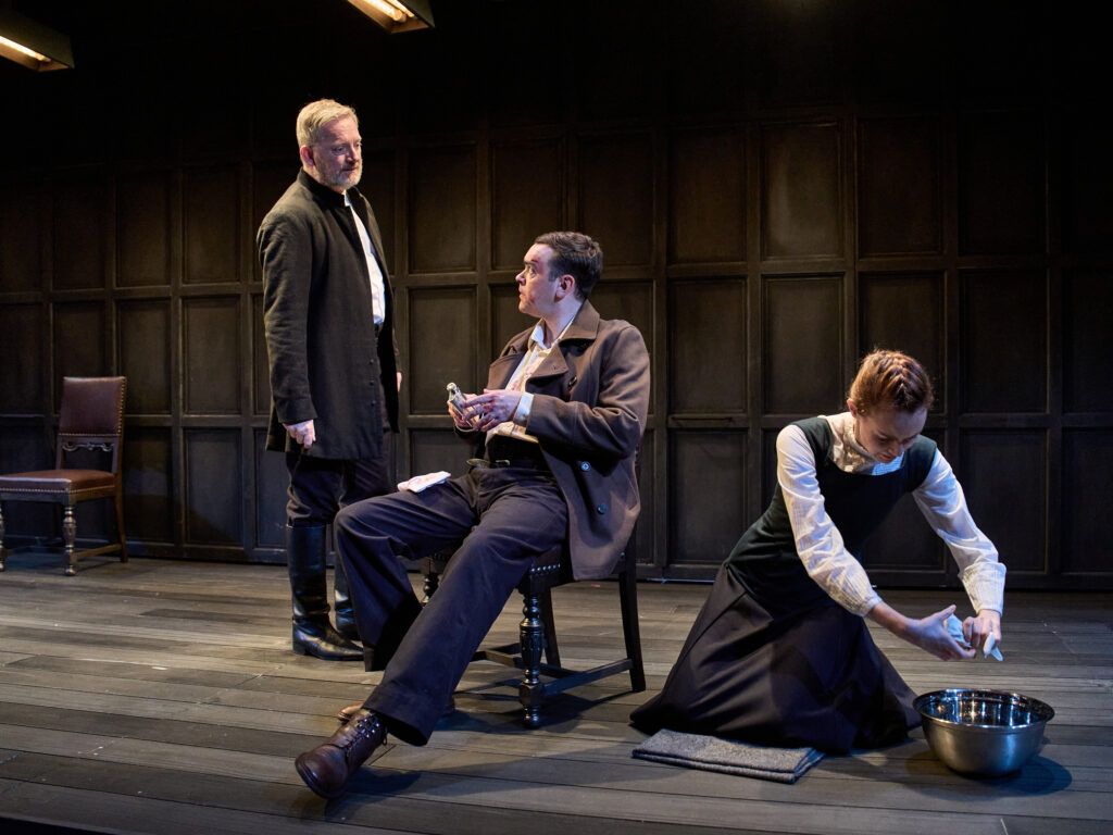 Douglas Henshall, Brian Verney and in Mary at Hampstead Theatre November 2022
