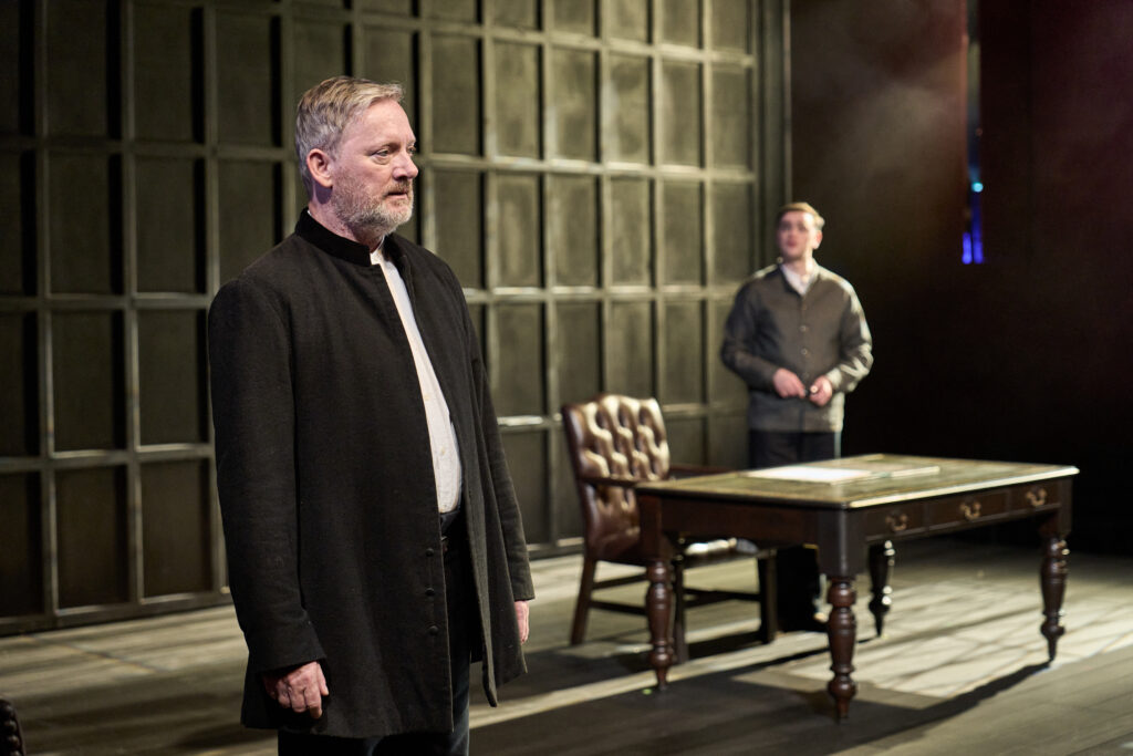 Douglas henshall and Brian Verney in Mary at Hampstead Theatre November 2022