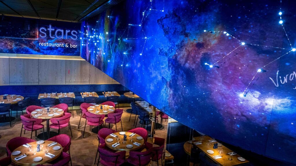 Stars restaurant in the theatre @sohoplace