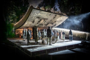 The set of Fiddler On The Roof at the Open Air Theatre